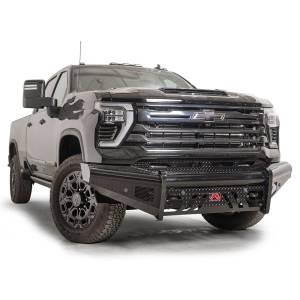 Fab Fours - Fab Fours CH24-S6161-1 Black Steel Front Bumper for Chevy Silverado 2500HD/3500 2024 - Image 2