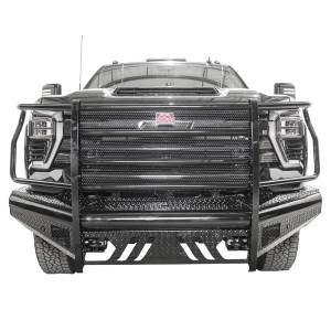 Fab Fours - Fab Fours CH24-S6160-1 Black Steel Front Bumper with Full Guard for Chevy Silverado 2500HD/3500 2024 - Image 1