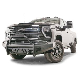 Fab Fours - Fab Fours CH24-Q6162-1 Black Steel Elite Front Bumper with Pre-Runner Guard for Chevy Silverado 2500HD/3500 2024 - Image 3