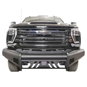 Fab Fours - Fab Fours CH24-Q6161-1 Black Steel Elite Front Bumper for Chevy Silverado 2500HD/3500 2024 - Image 1