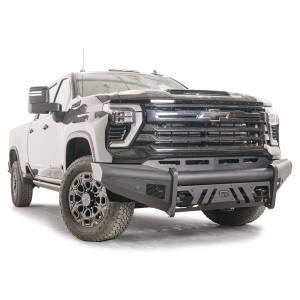 Fab Fours - Fab Fours CH24-Q6161-1 Black Steel Elite Front Bumper for Chevy Silverado 2500HD/3500 2024 - Image 2