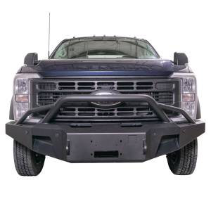 Fab Fours FS23-A5962-1 New Premium Winch Front Bumper with Pre-Runner Guard for Ford F-450/F-550 2023-2024