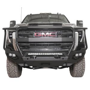 Fab Fours GM24-X6250-1 Matrix Front Bumper with Full Guard for GMC Sierra 2500HD/3500 2024