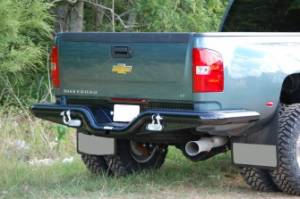 Truck Bumpers - Tough Country - Deluxe Rear Dually Bumper