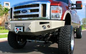 Fab Fours Premium - Front Winch Bumper - Ford
